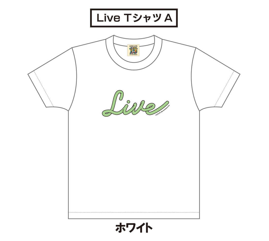 15th Anniversary TOUR「LIVE」Tシャツ